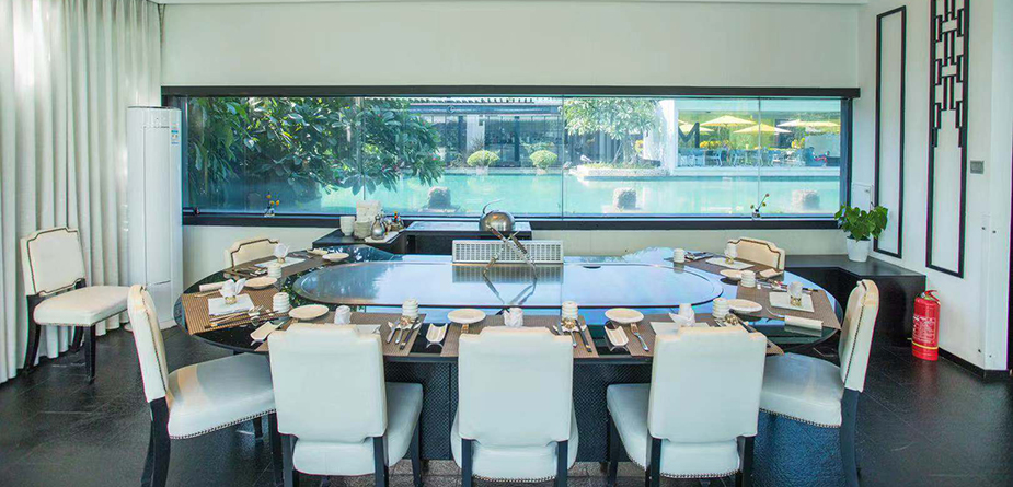 Oval Teppanyaki Table